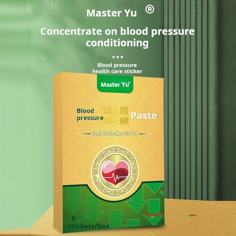 Blood Pressure Balance Patch – Gentle External Care for Middle-aged and Elderly Individuals